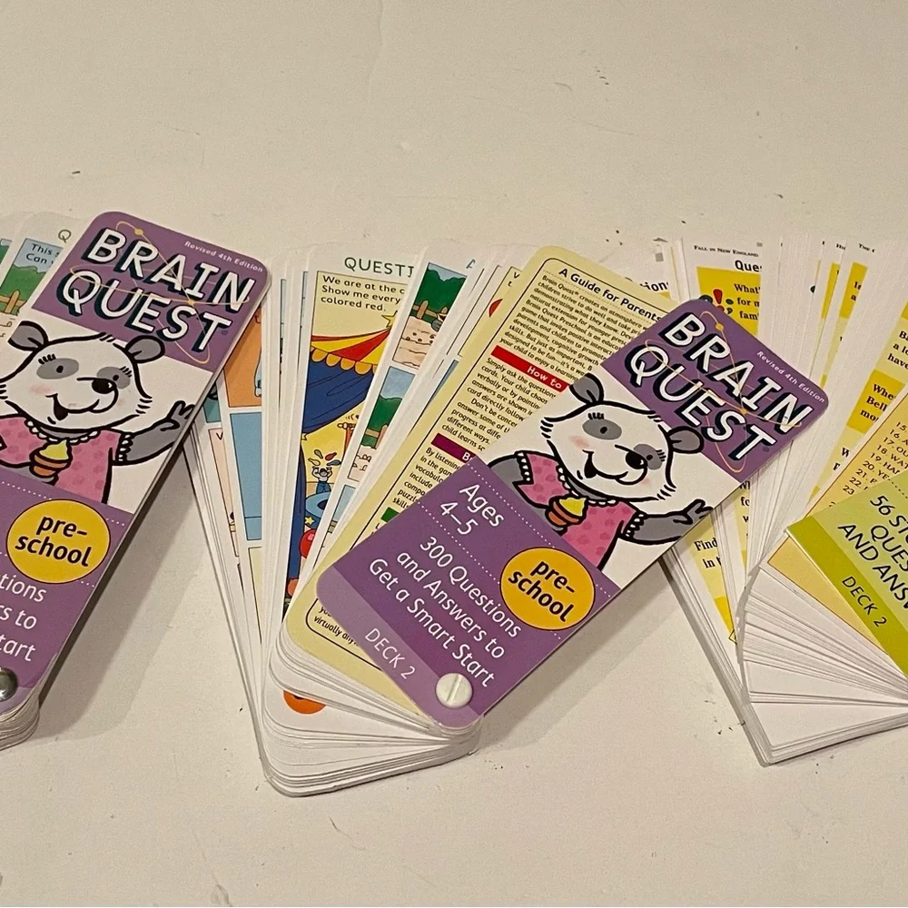 Brainquest Q&A‎ cards